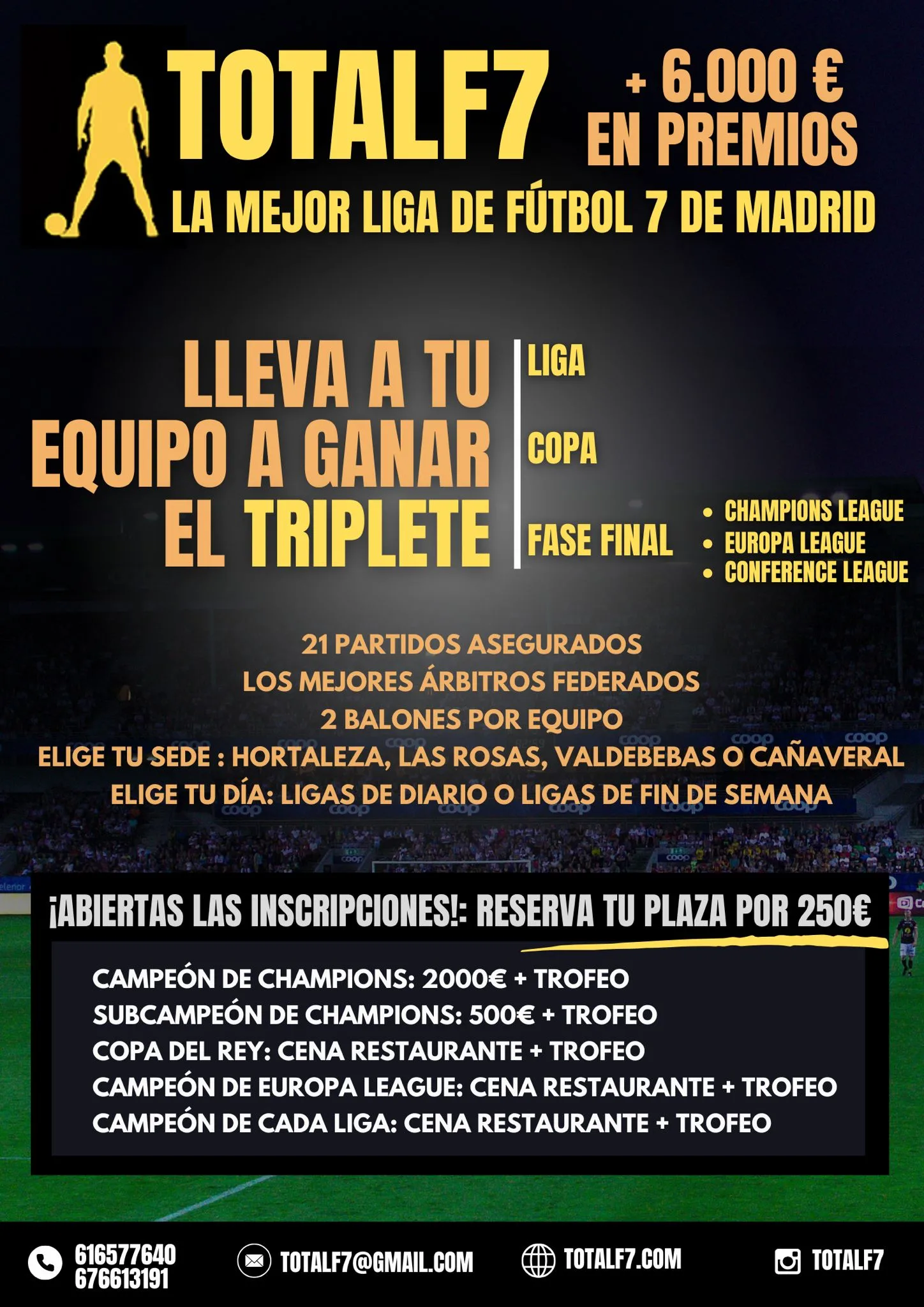 Cartel promocional AppFutbol
